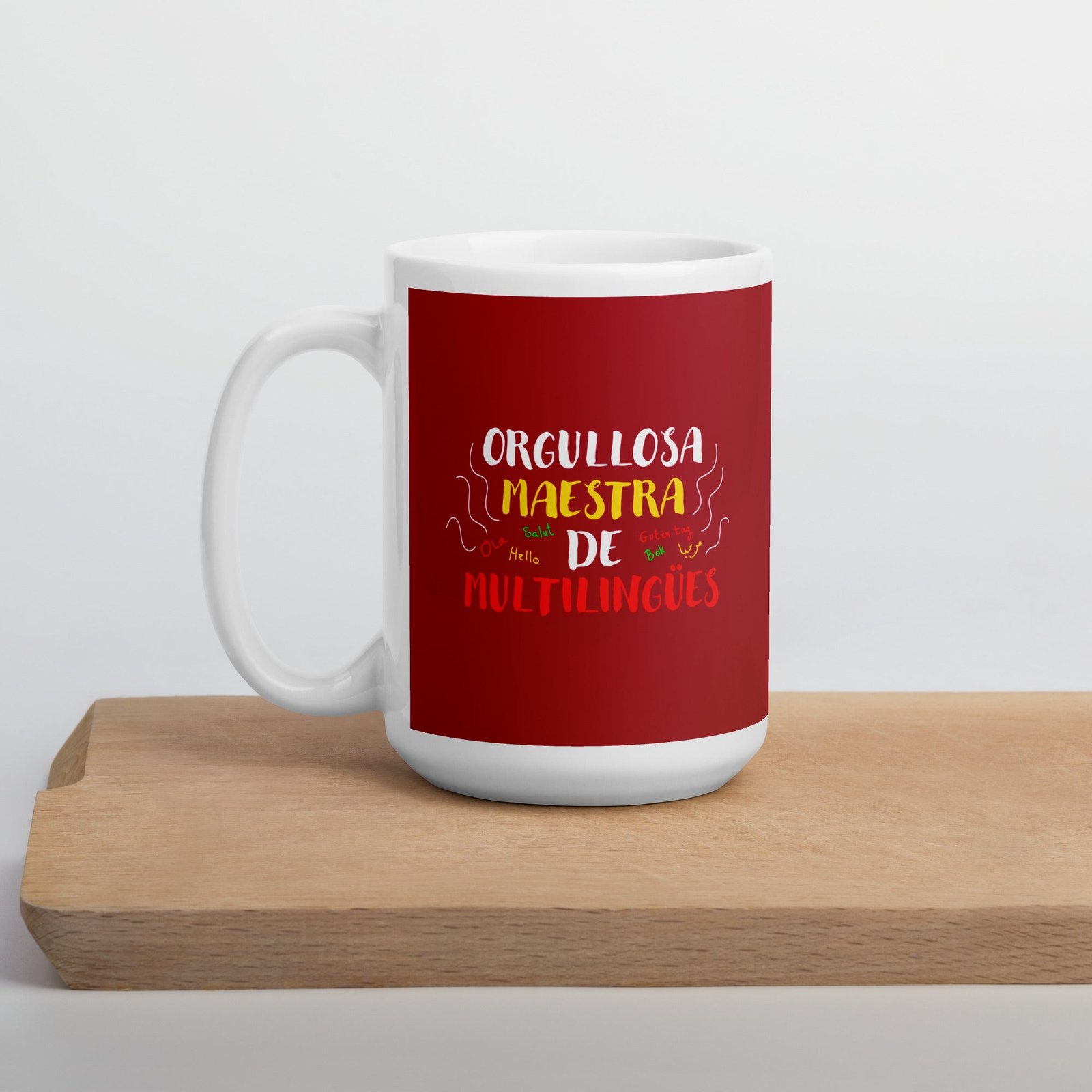 Multilingual Teacher Mug (Spanish) - Image 2