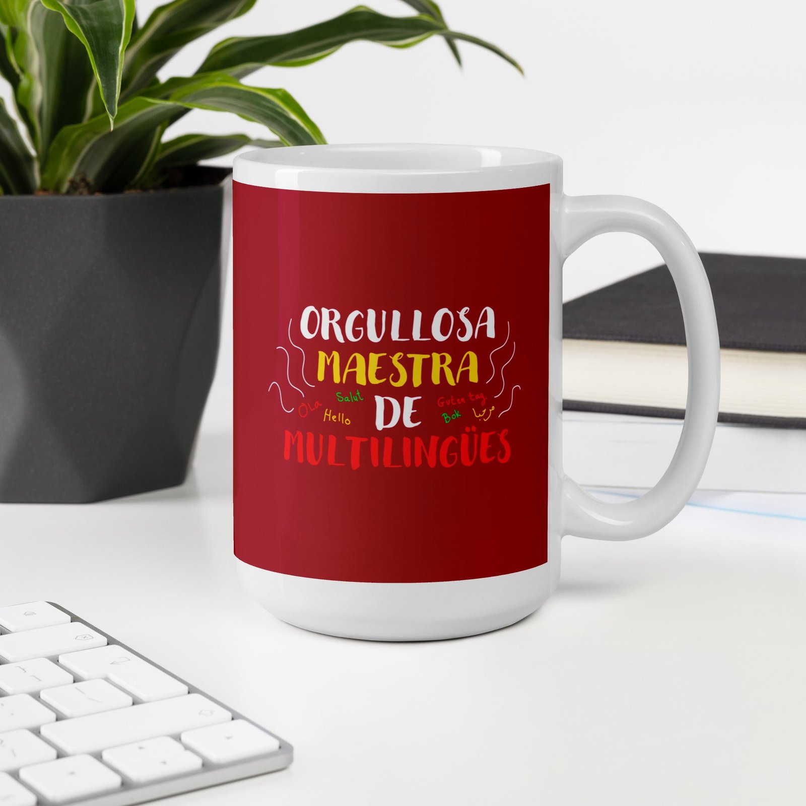 Multilingual Teacher Mug (Spanish) - Image 3