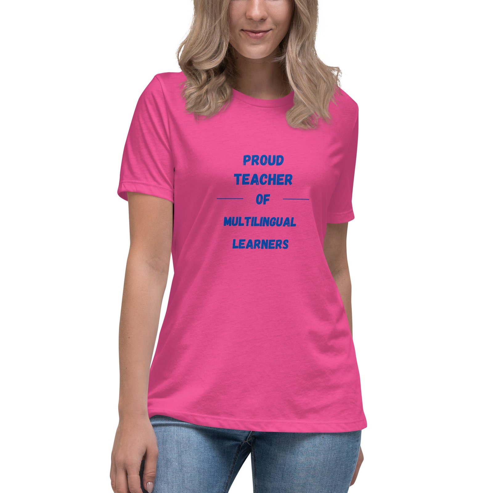 Proud Teacher of Multilingual Learner T-Shirt - Image 2